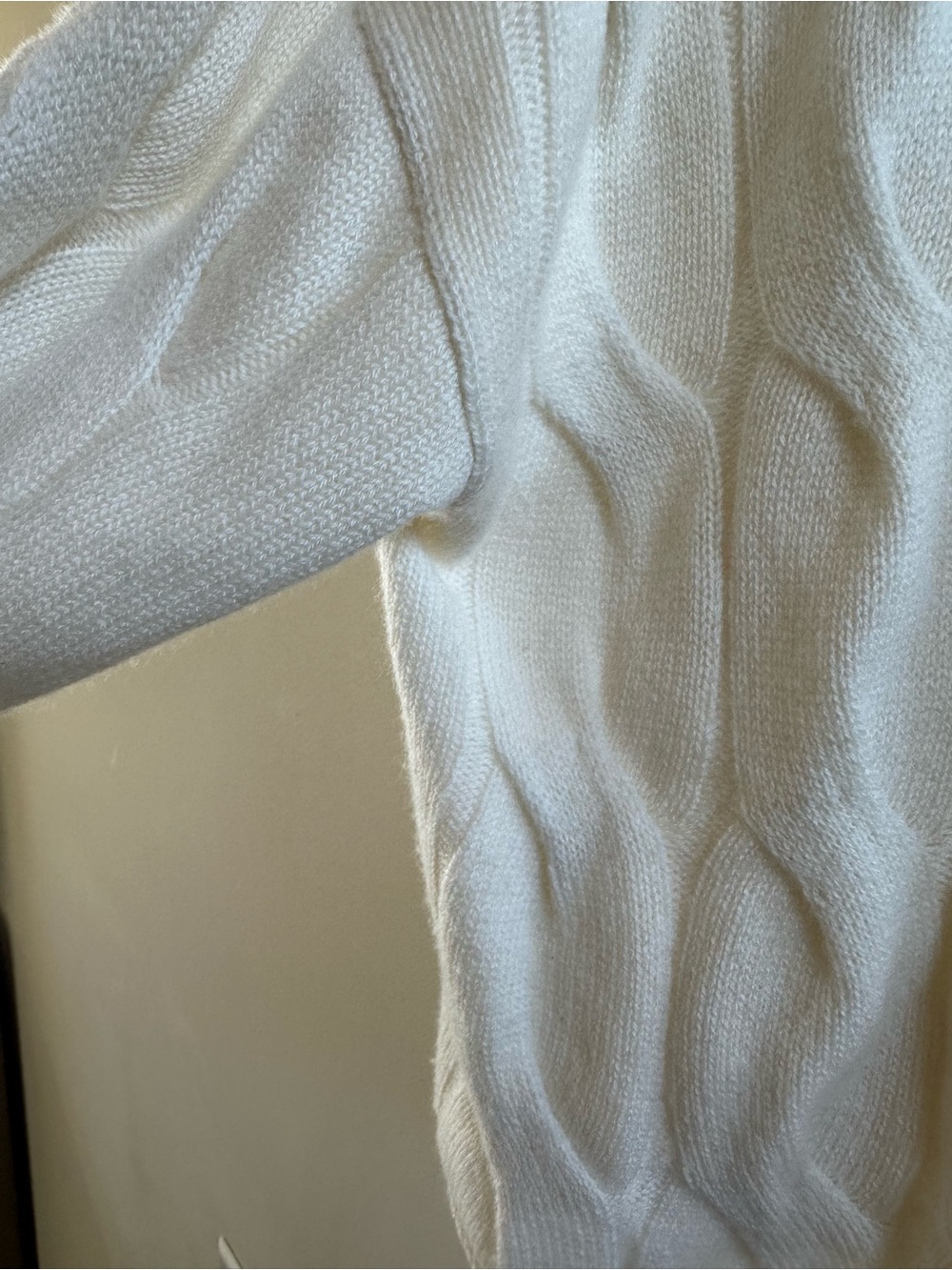 Theory cable knit cashmere sweater - Picture 3 of 5